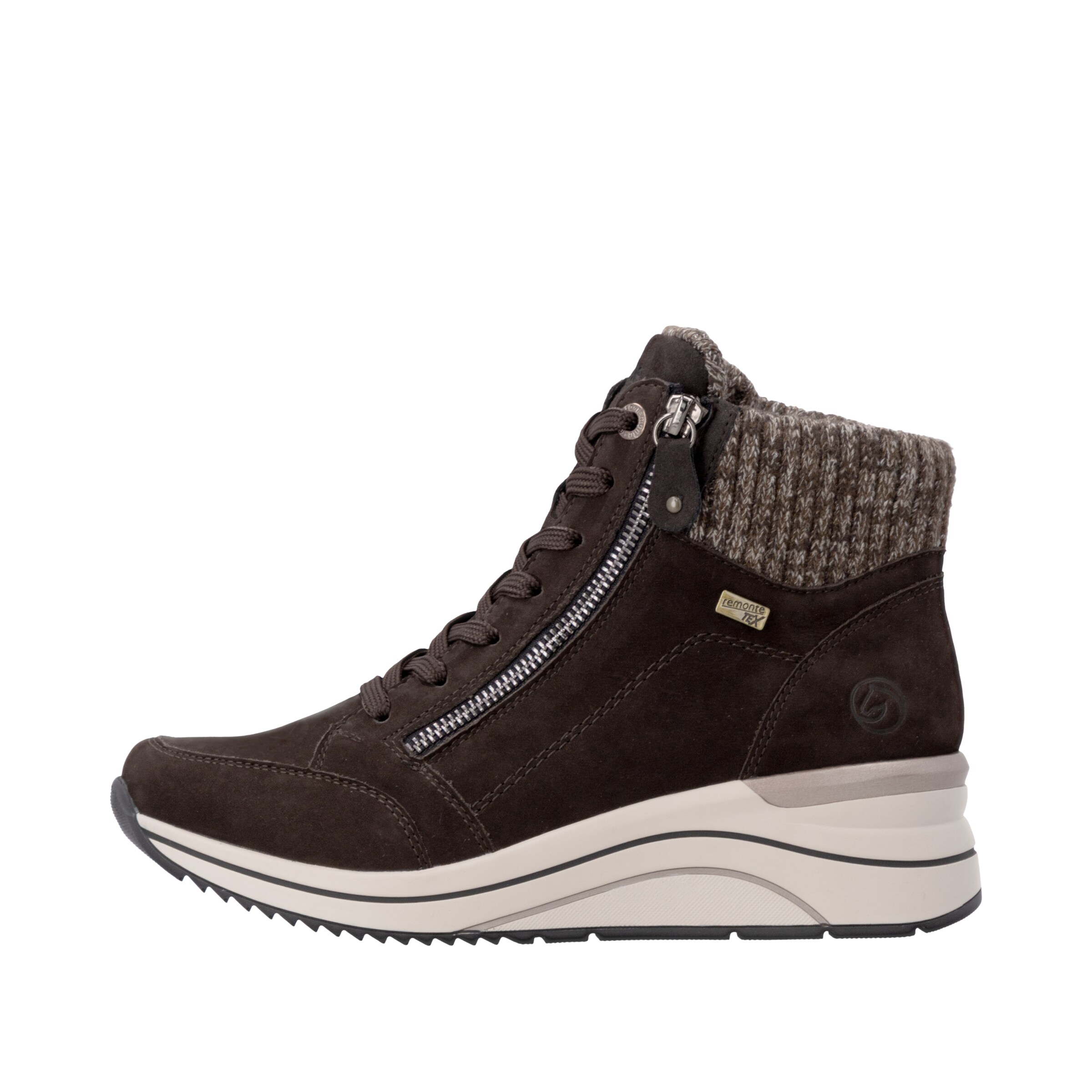 Bottines à lacets REMONTE en marron
