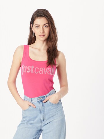 Just Cavalli Top in Pink: front