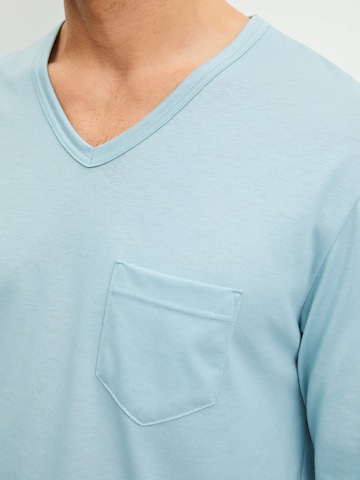CALIDA Long Pajamas 'Relax Imprint' in Blue