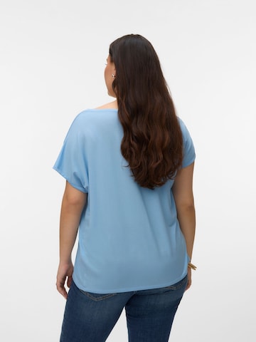 Vero Moda Curve Shirt in Blauw