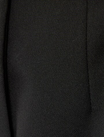 Koton Wide leg Trousers with creases in Black