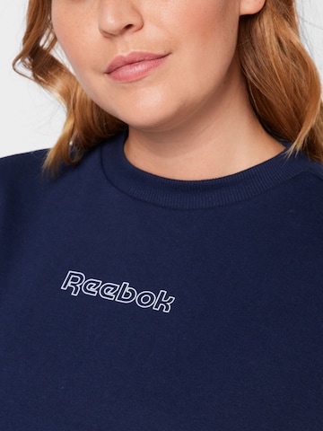 Reebok Sweatshirt in Blau