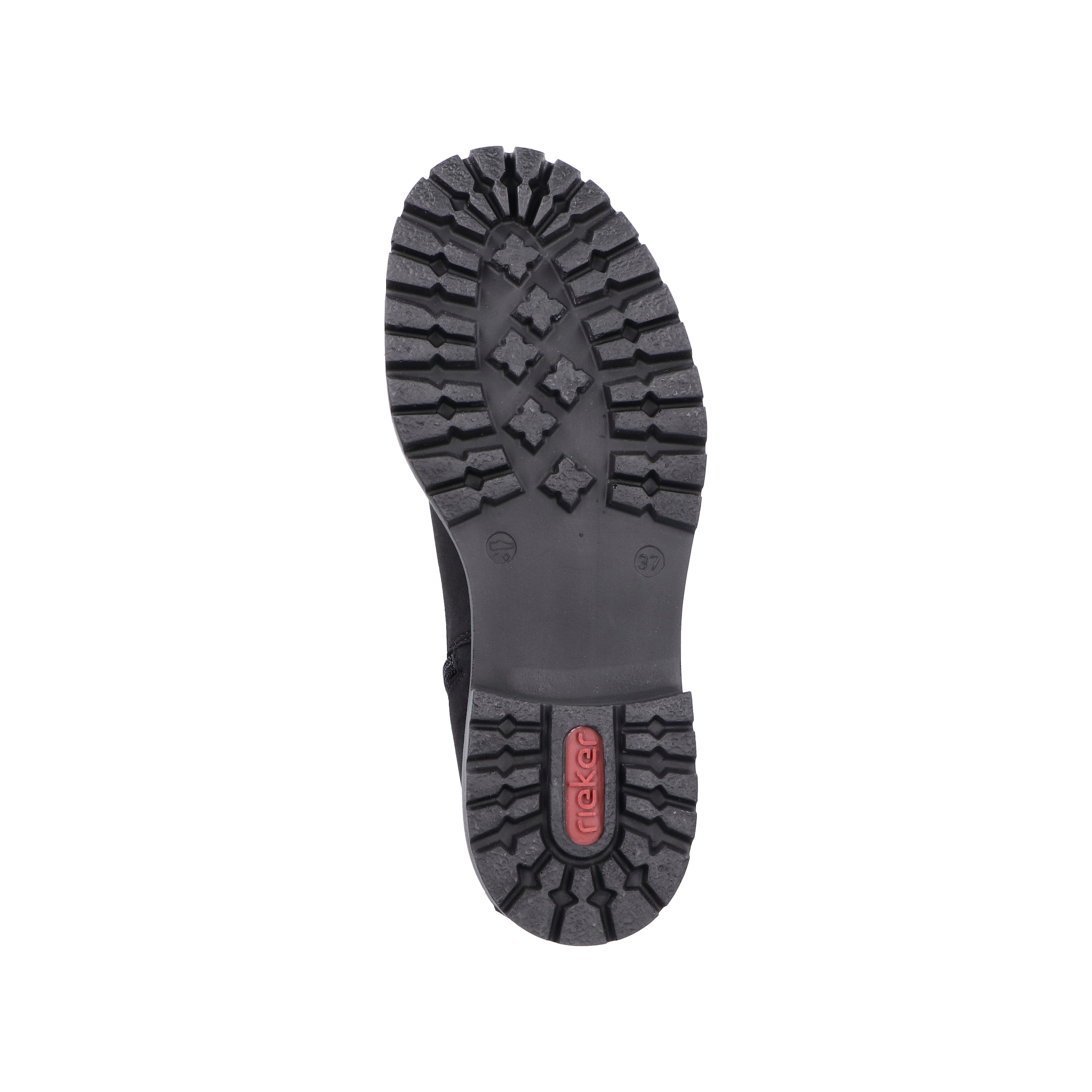 Rieker Nízké kozačky – černá