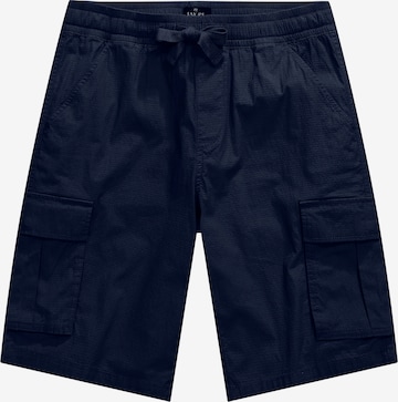 Pantalon cargo JAY-PI en bleu : devant