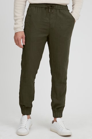 !Solid Regular Broek in Groen: voorkant