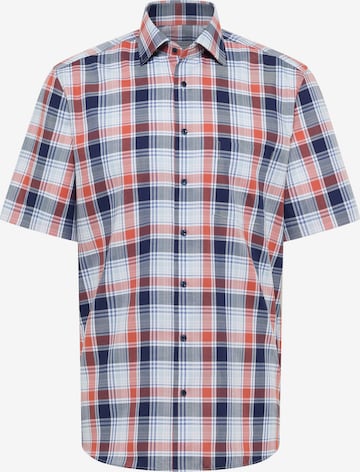 ETERNA Regular Fit Businesshemd in Orange: Vorderseite