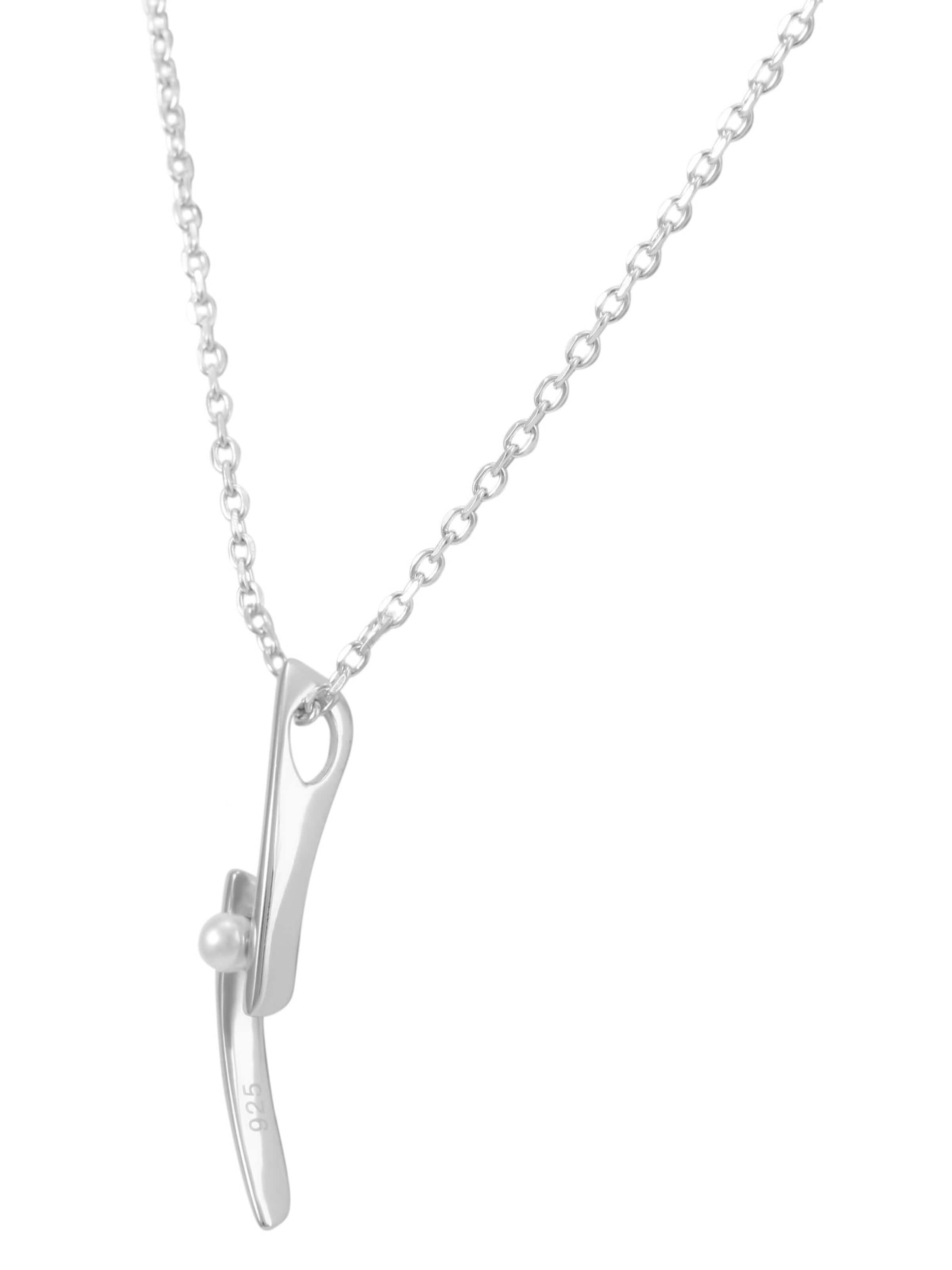 Akzent Pendant '"Rodina" aus 925 Sterlingsilber, rhodiniert, langlebig' in Silver