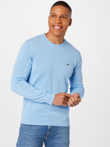 LACOSTE - Ajuste regular Jersey en azul: frente