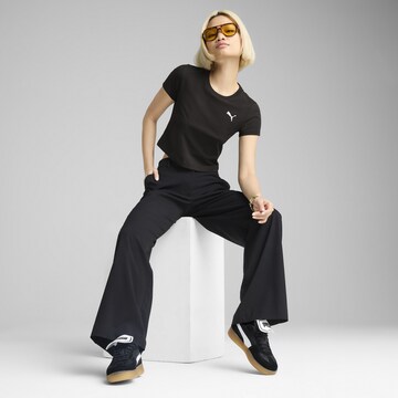 PUMA T-Shirt 'Wardrobe Ess' in Schwarz