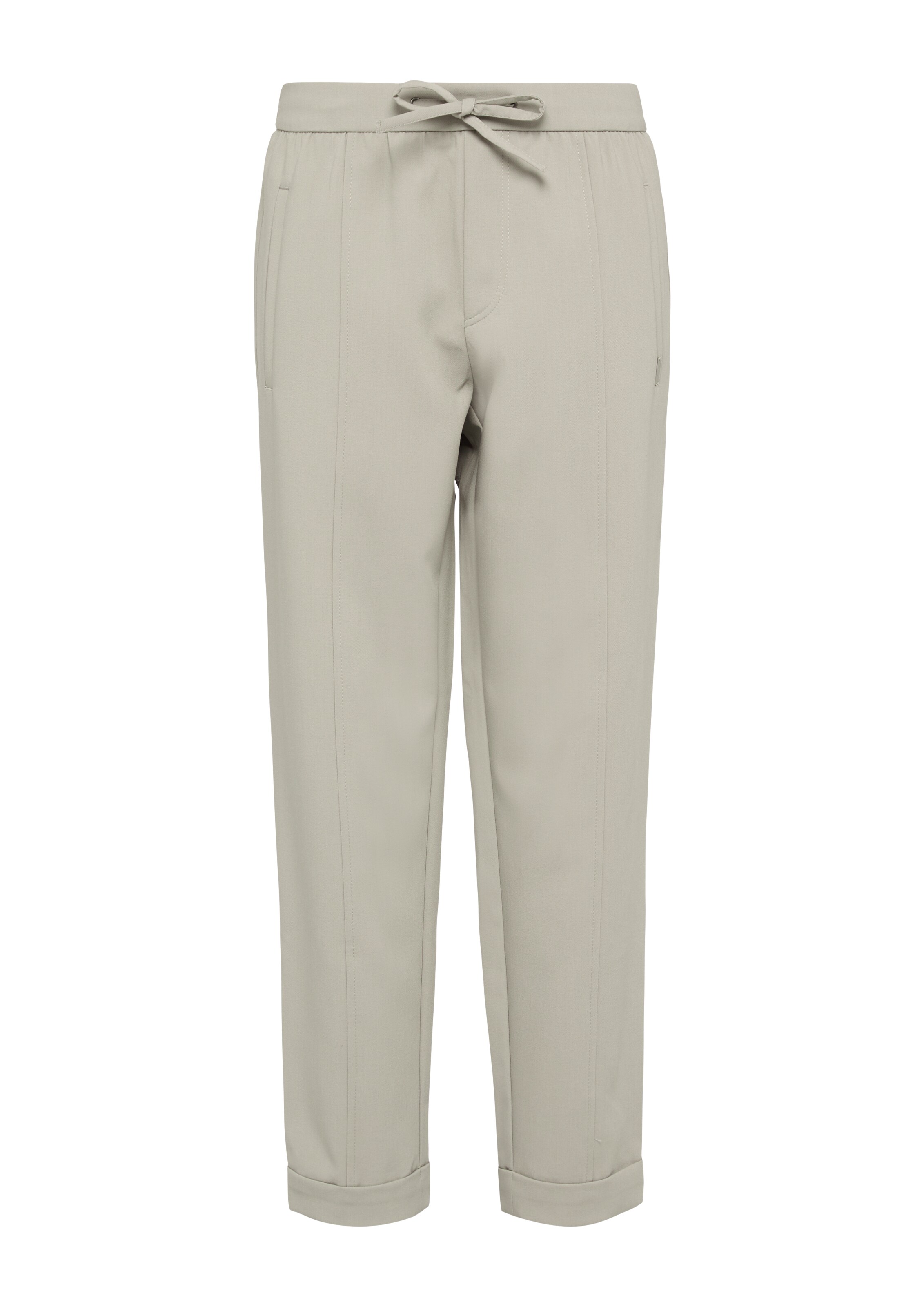 Pantalon QS en gris : devant