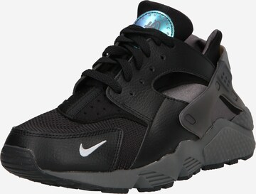 Nike Sportswear Trampki niskie 'AIR HUARACHE' w kolorze czarny: przód