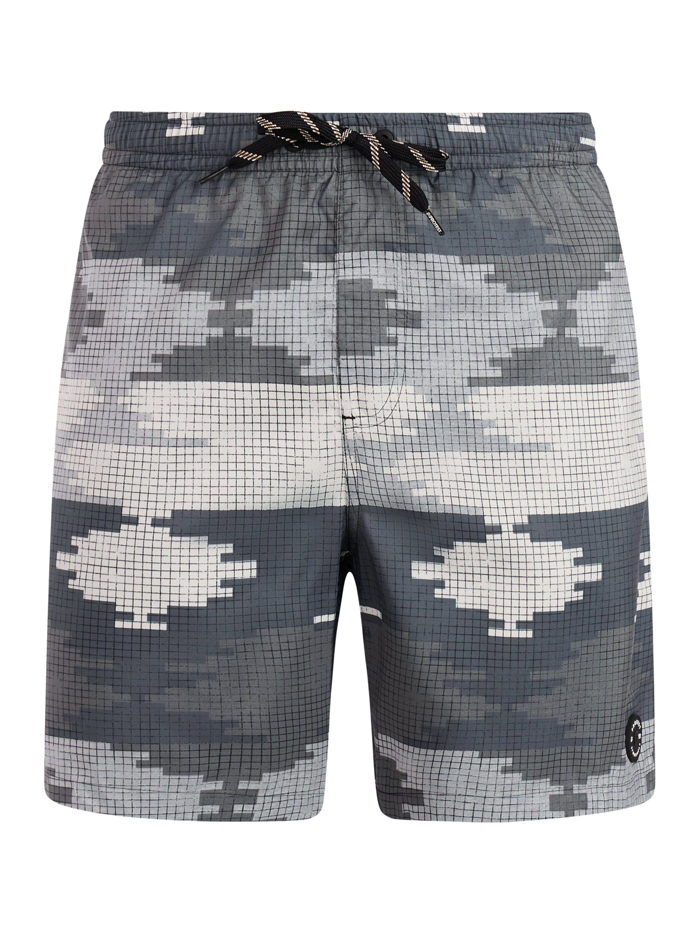 PROTEST Swimming shorts 'PRTKeswick' in Black: front