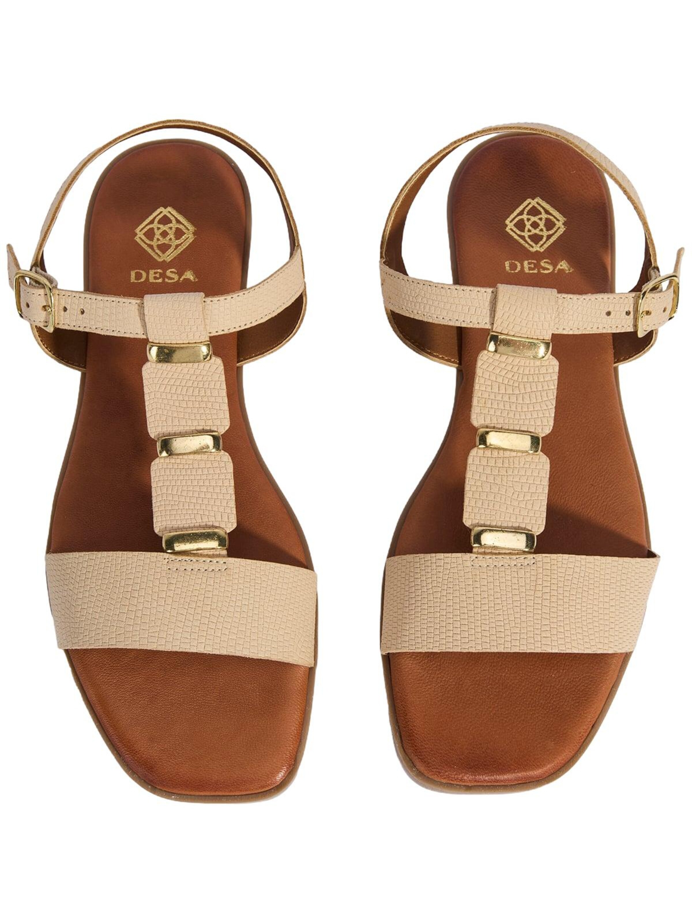 Desa Sandals 'Sandalen' in Beige