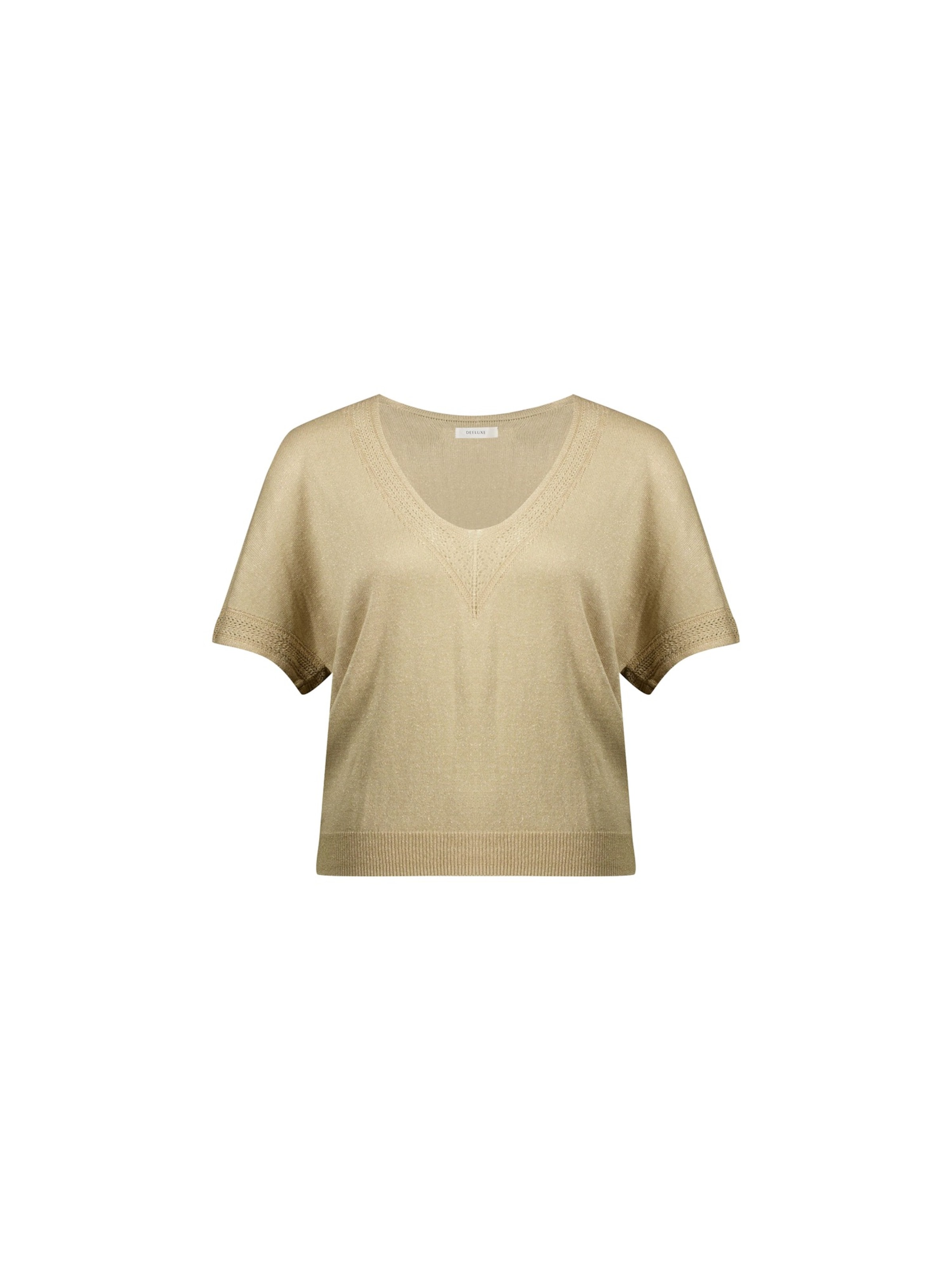Deeluxe Pullover 'MARLYN' in Beige: Vorderseite