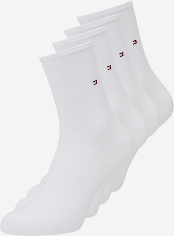 Tommy Hilfiger Underwear Socks in White: front