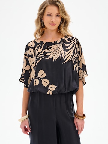 Blue Shadow Bluse 'Bardo'‌‌‌‌‌‌ in Schwarz: Vorderseite