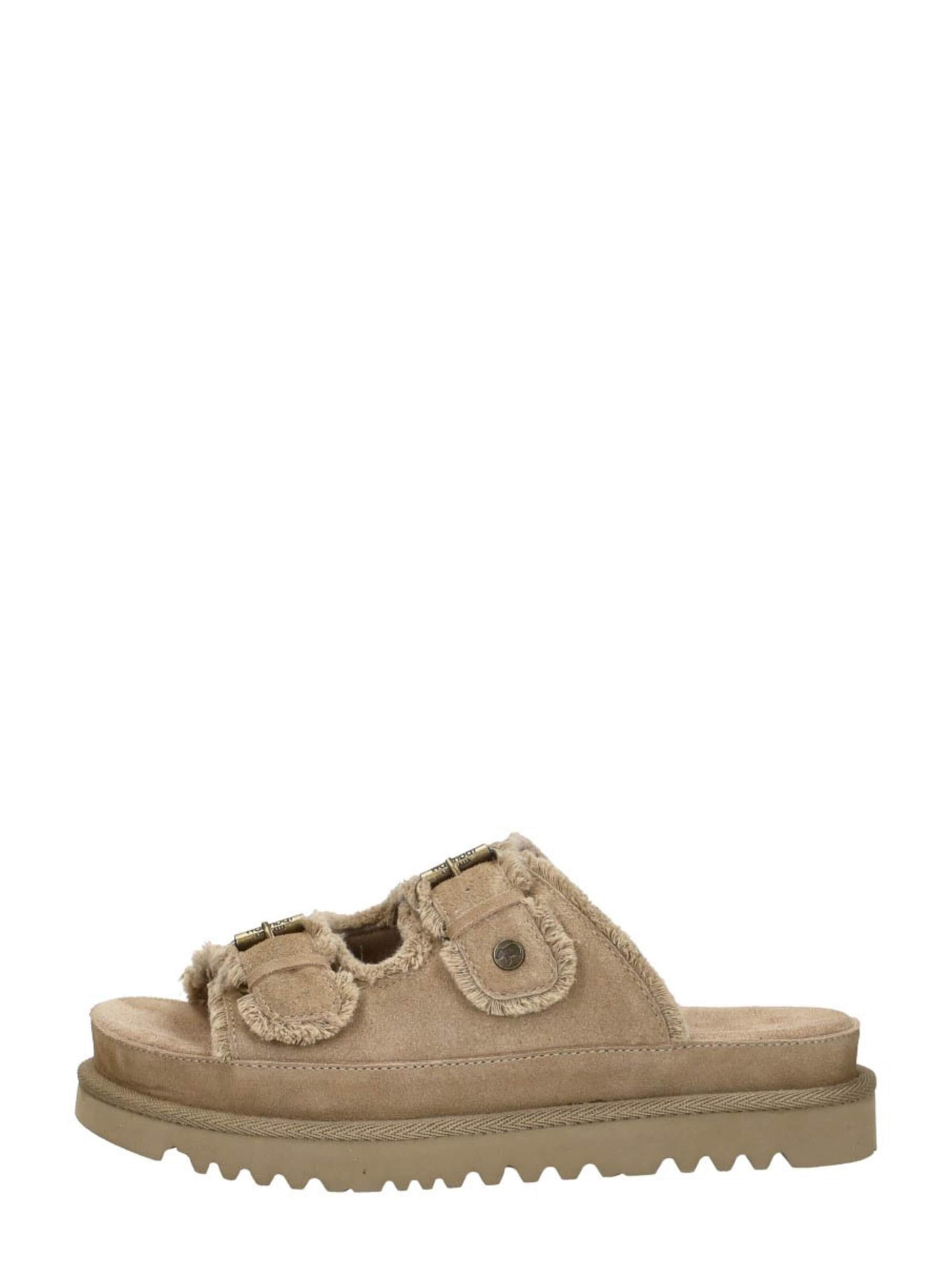Warmbat Clogs 'Dysart Women' in Beige: front