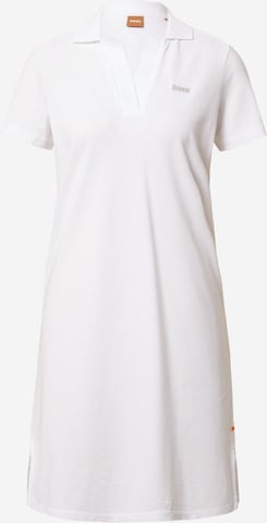 BOSS Orange Φόρεμα 'Epone' σε λευκό: μπροστά