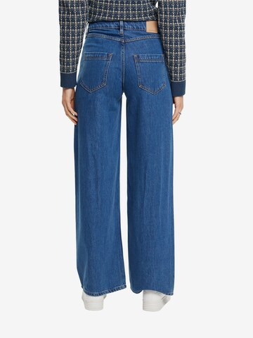 ESPRIT Wide leg Jeans in Blue