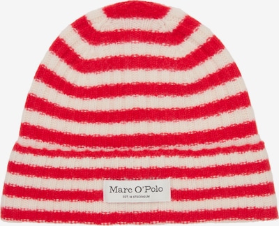 Marc O'Polo Mütze in rot / weiß, Produktansicht