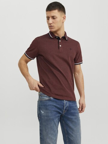 JACK & JONES Poloshirt 'Paulos' in Rot: predná strana