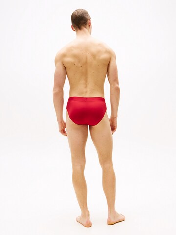 TOMMY HILFIGER Zwembroek in Rood