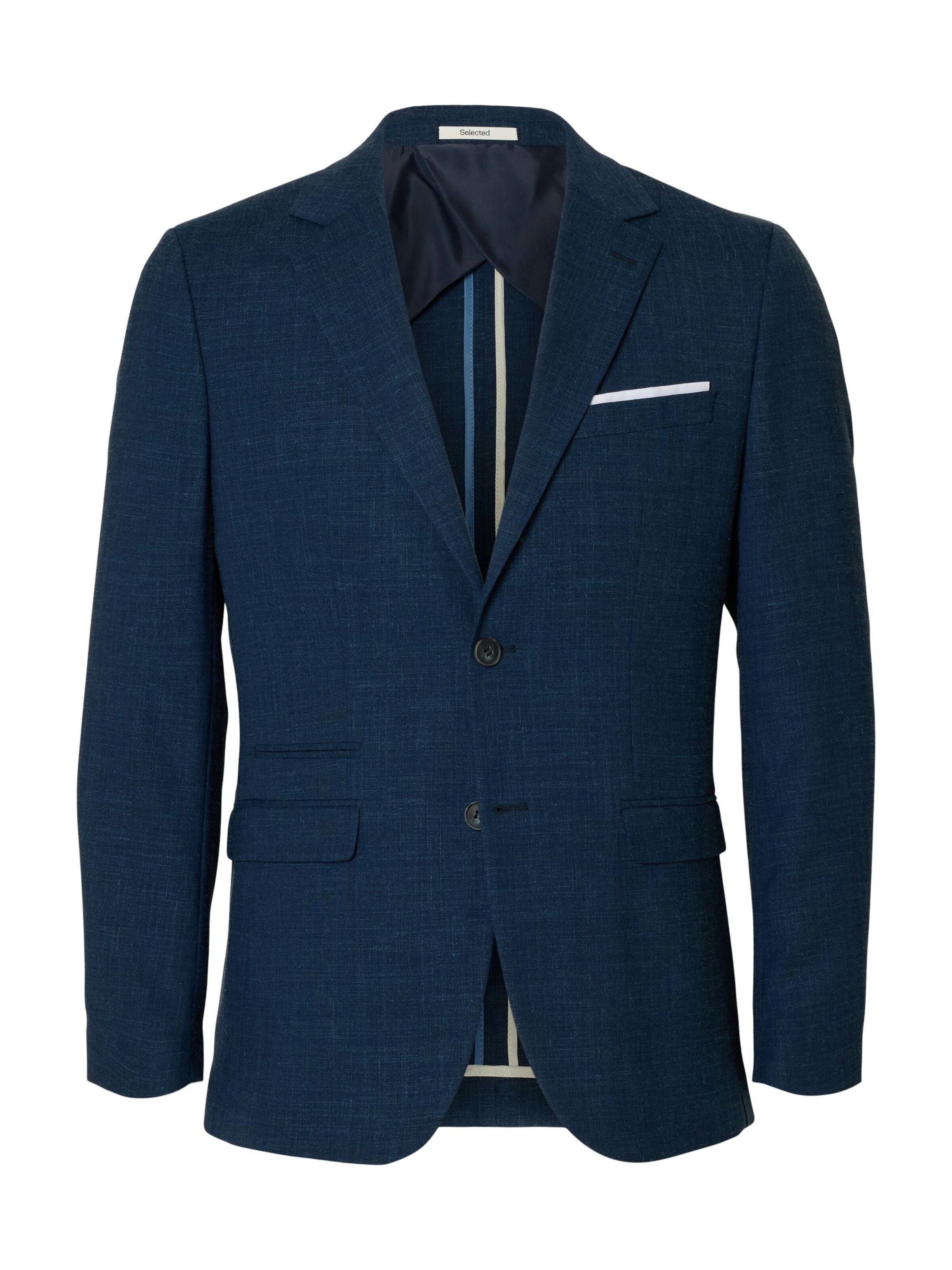 SELECTED Slim fit Pintsak '16087870' w kolorze niebieski: przód