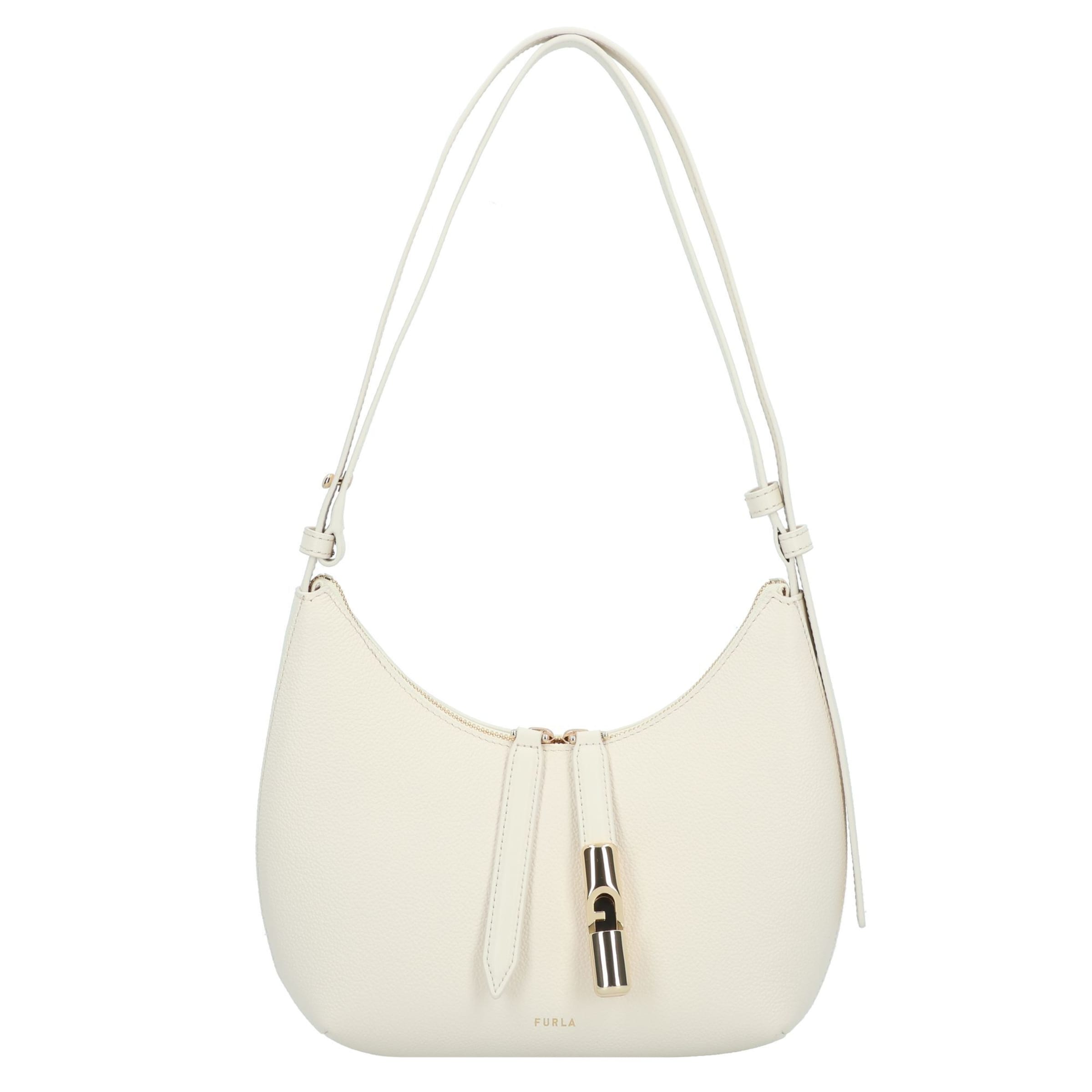 Sac bandoulière 'Goccia' FURLA en blanc : devant