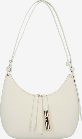 Sac bandoulière 'Goccia' FURLA en blanc : devant