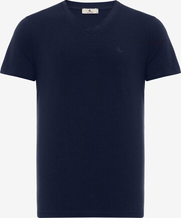 T-Shirt Daniel Hills en bleu : devant