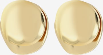 Akzent Ohrringe 'Valda, langlebig' in Gold: Vorderseite