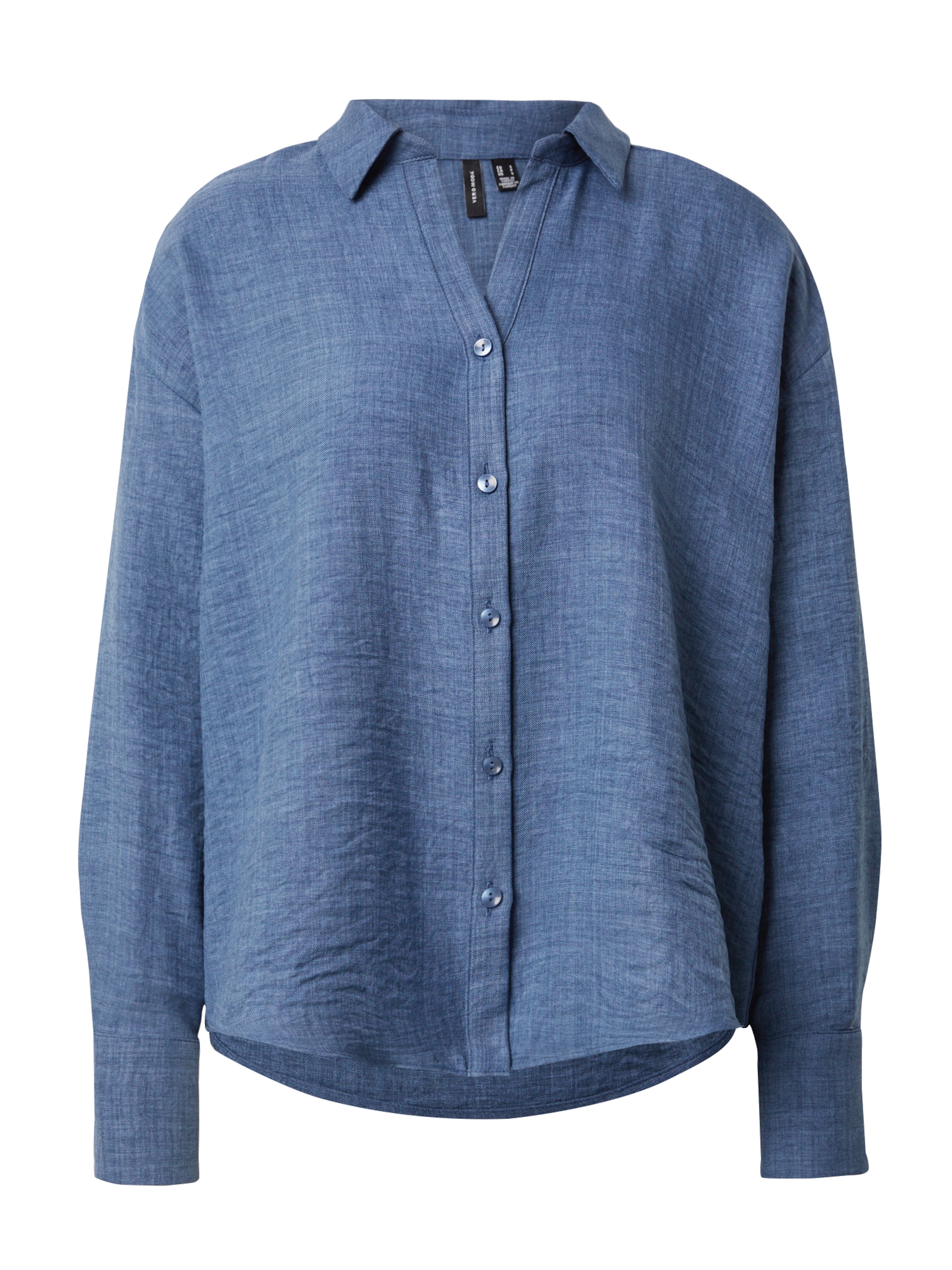 VERO MODA Bluse 'VMMelaney Queeny' in Blau: Vorderseite