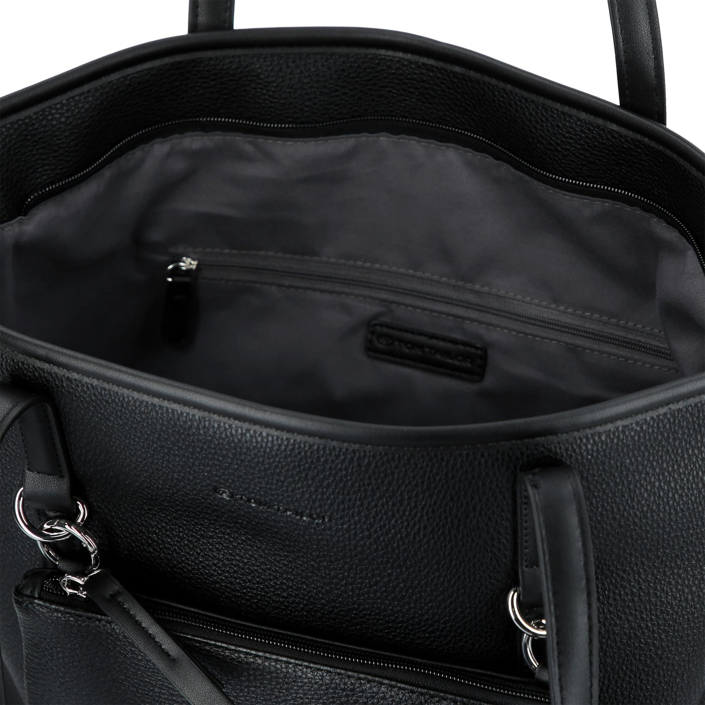 TOM TAILOR Shopper in Schwarz
