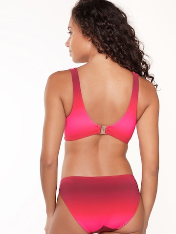 LingaDore Trikotni nedrčki Bikini zgornji del | rdeča barva