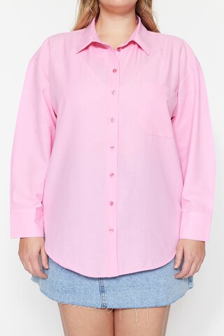 Trendyol Curve - Blusa em rosa