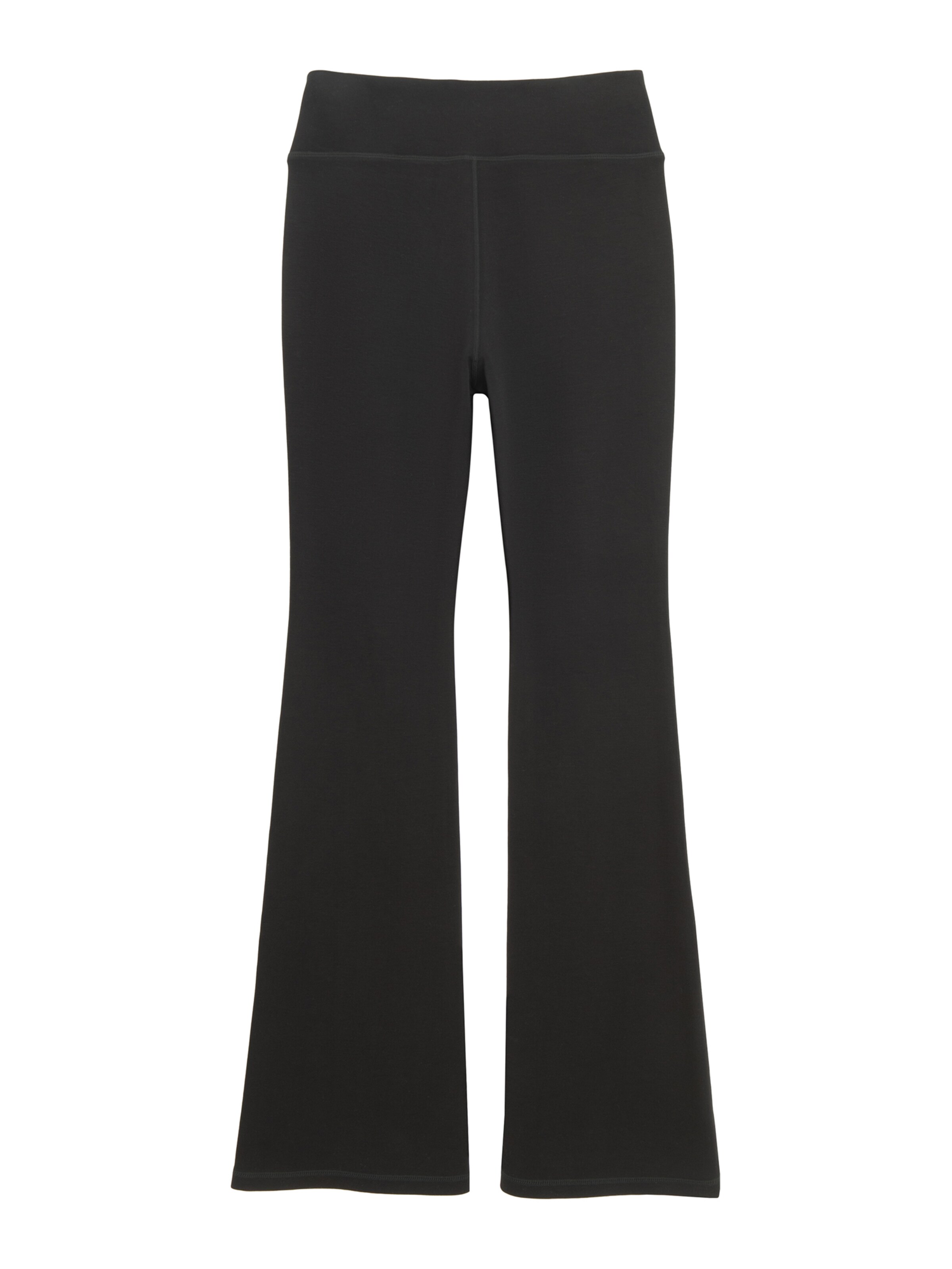 évasé Pantalon NoWear en noir : derrière