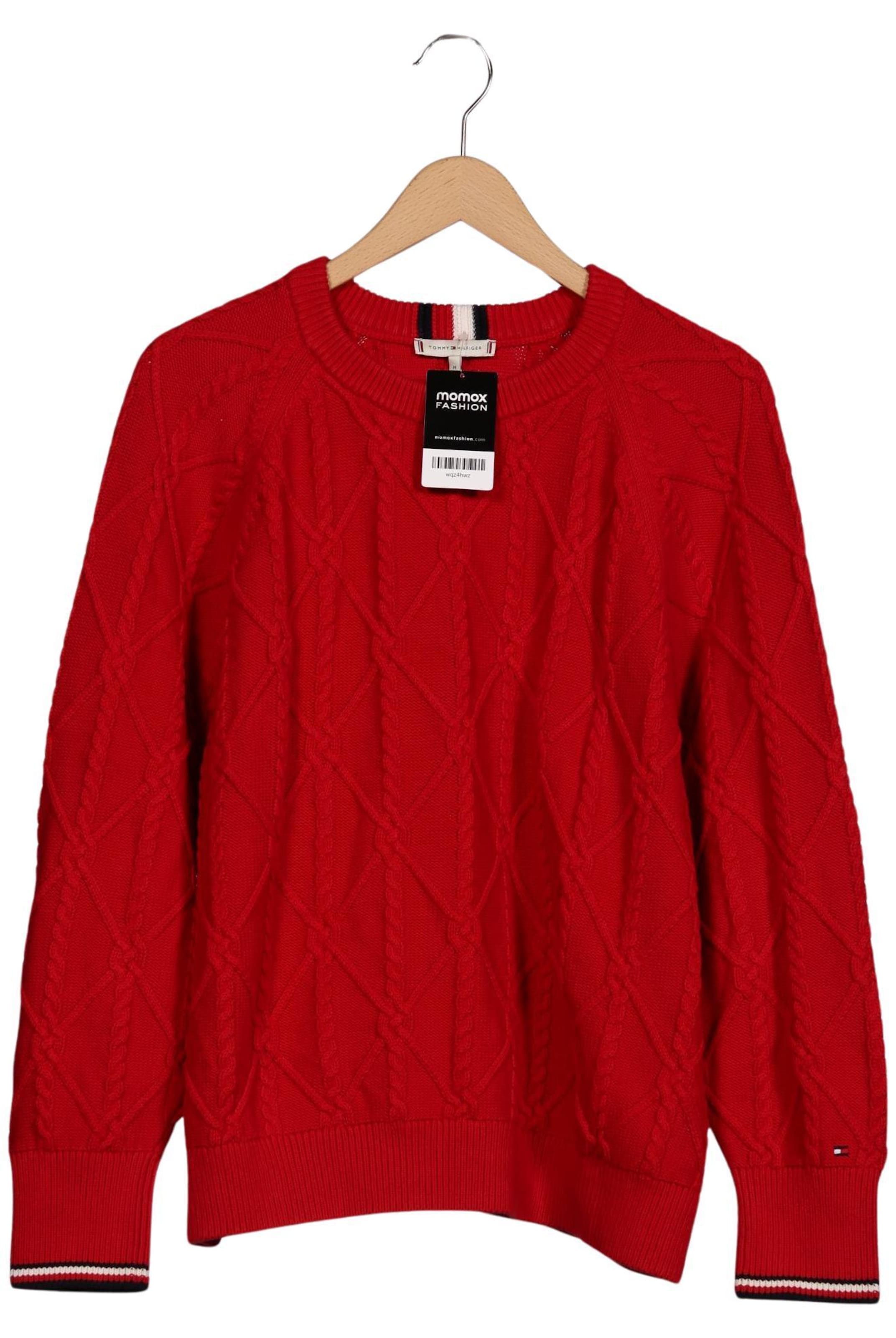 TOMMY HILFIGER Pullover M in Rot: Vorderseite