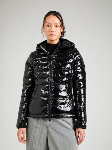 Calvin Klein Sport Athletic Jacket in Black: front