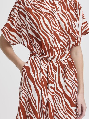 ICHI - Jumpsuit ' IHYARDEEN ' en rojo