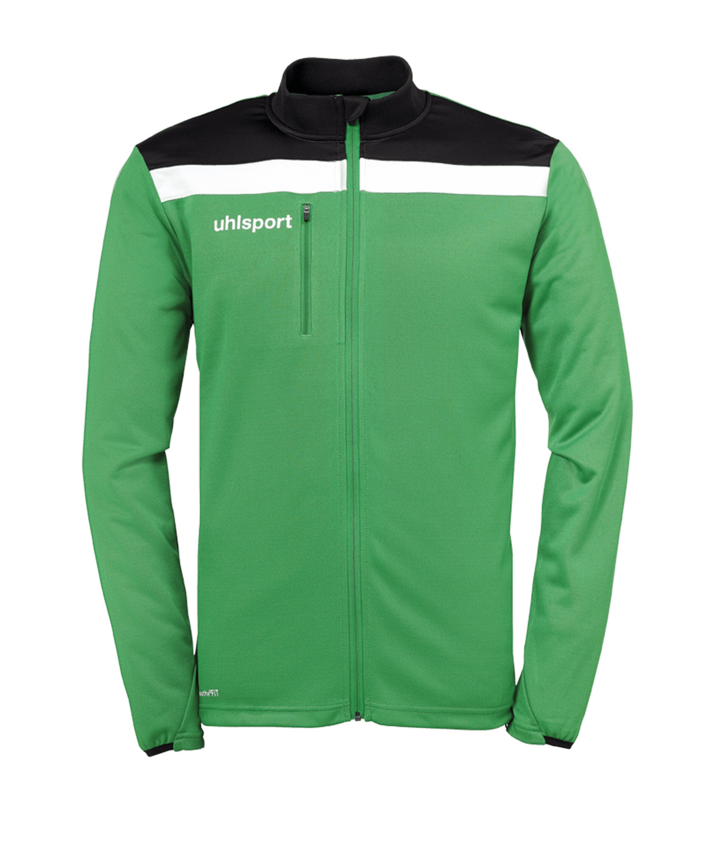 UHLSPORT Jacke in Grün: Vorderseite