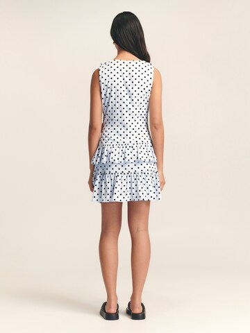 St MRLO Dress 'Jada' in White: back