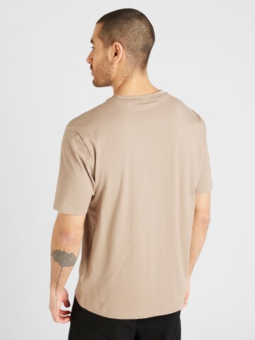 T-Shirt 'Chup' BOSS en marron