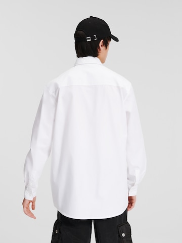 KARL LAGERFELD JEANS Regular fit Button Up Shirt ' ' in White