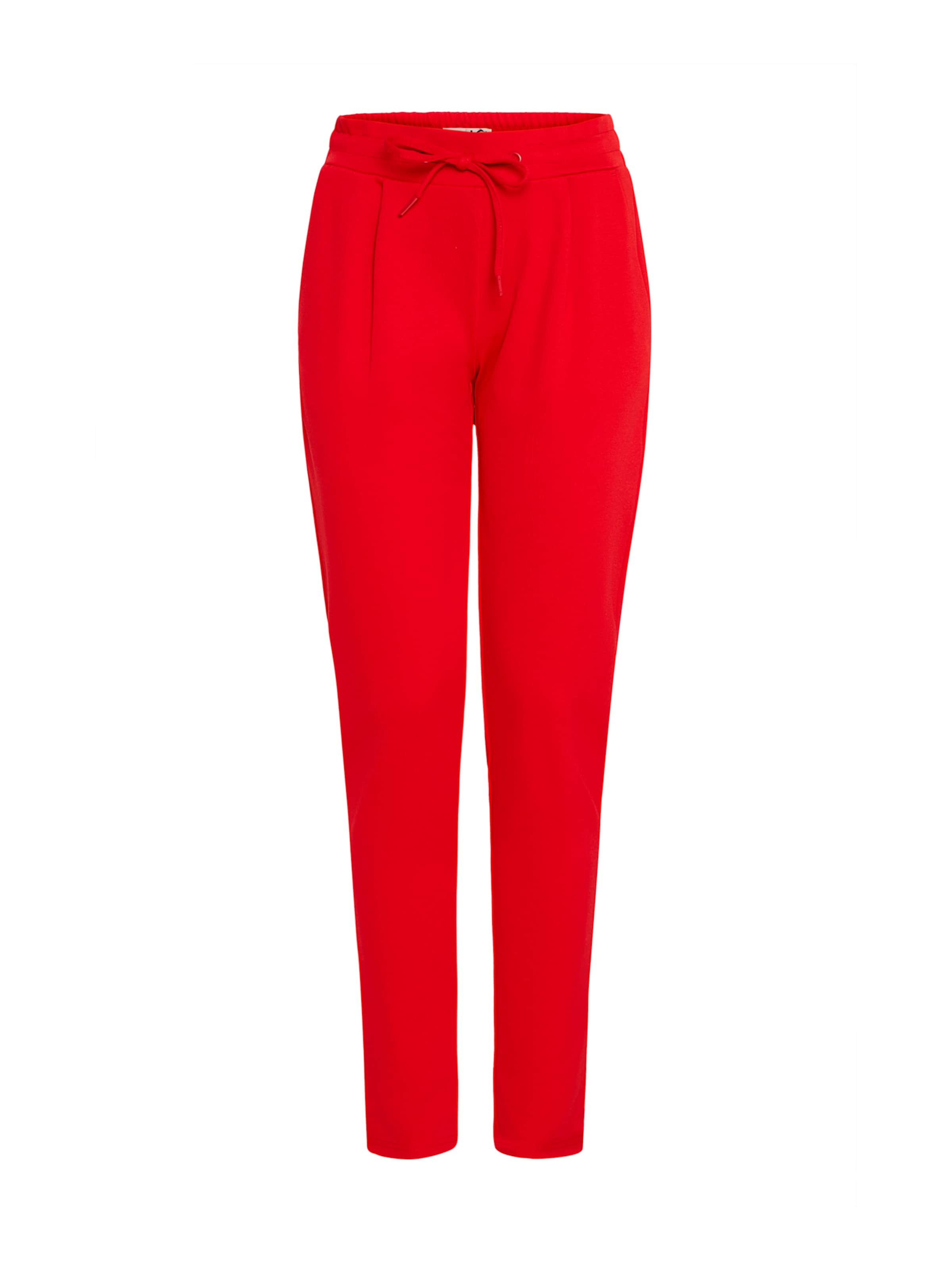 ICHI Pants 'IHKATE' in Red: front