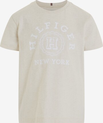 TOMMY HILFIGER T-Shirt in Beige: predná strana