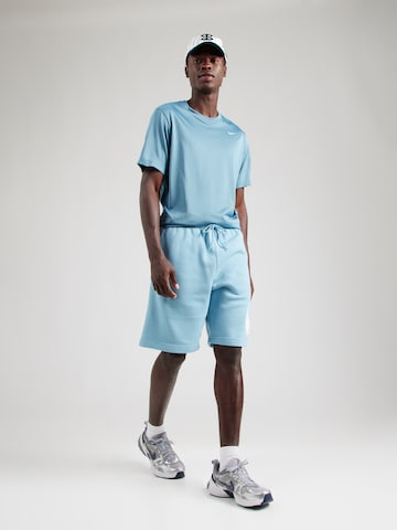 Nike Sportswearregular Hlače 'CLUB' - plava boja