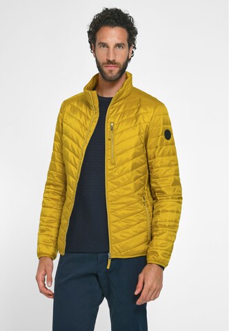 Veste fonctionnelle Louis Sayn en jaune : devant