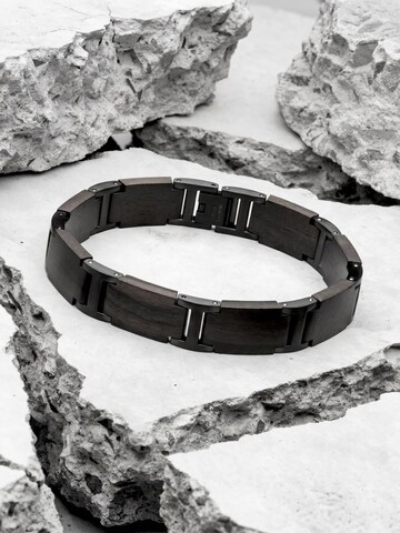 Holzwerk Bracelet 'SCHILFSEE' in Black