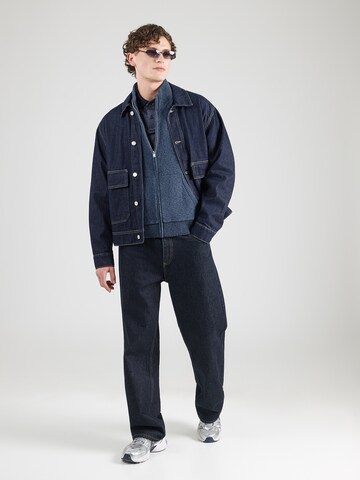 Abercrombie & Fitch Πλεκτή ζακέτα σε μπλε