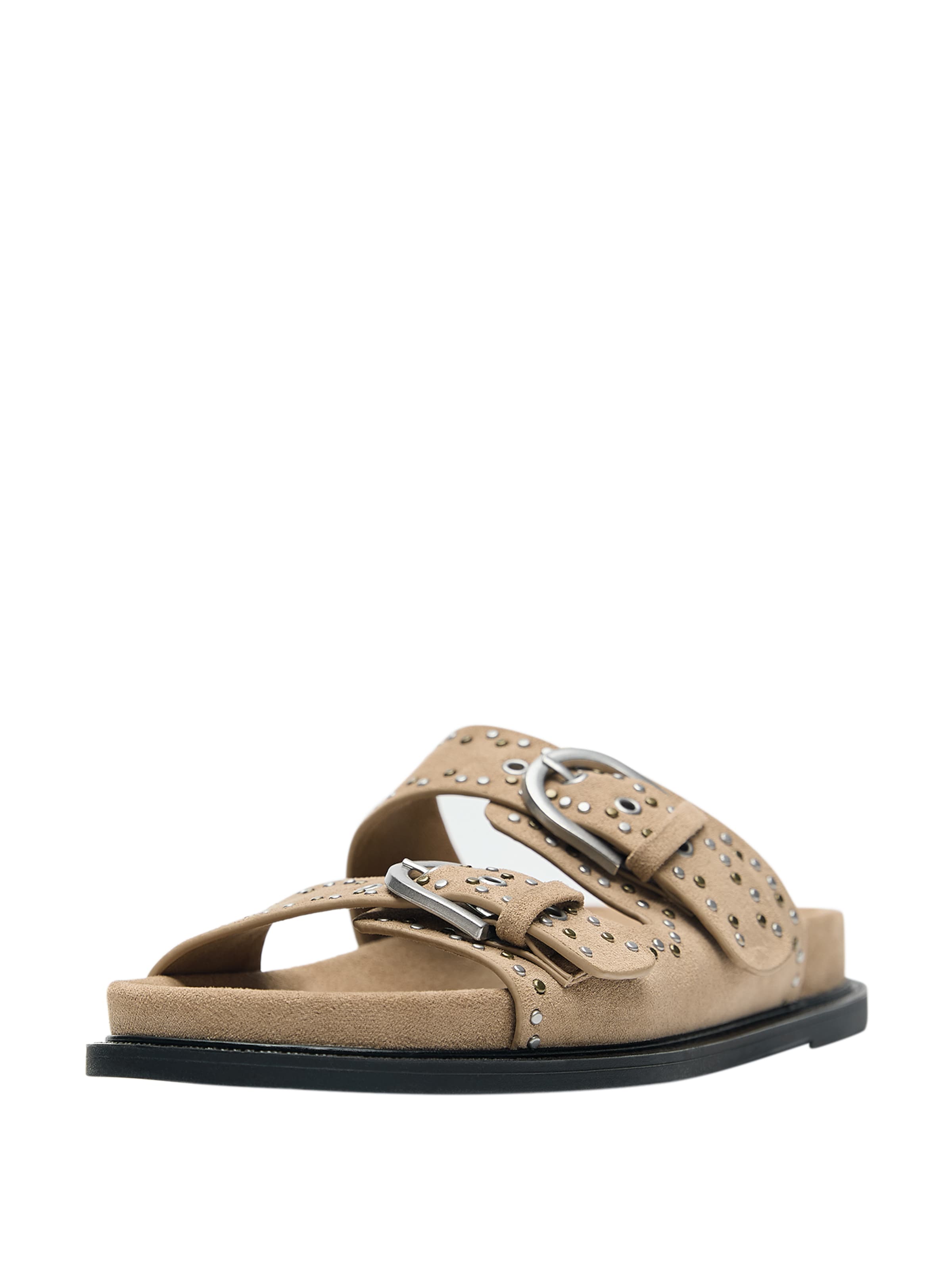 Pull&Bear Pantolette i beige